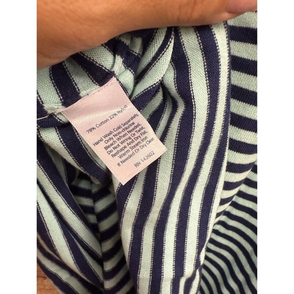 Sail To Sable Stripe Dress Medium - Picture 7 of 9